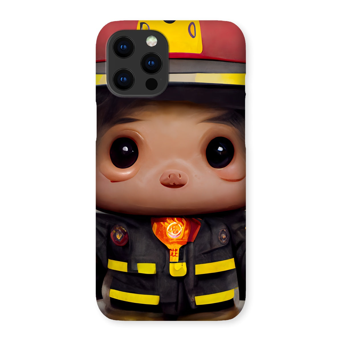 Fireman Guy Pop Snap Phone Case