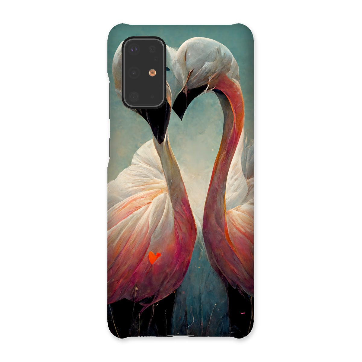 Flamingo Cuddles Snap Phone Case