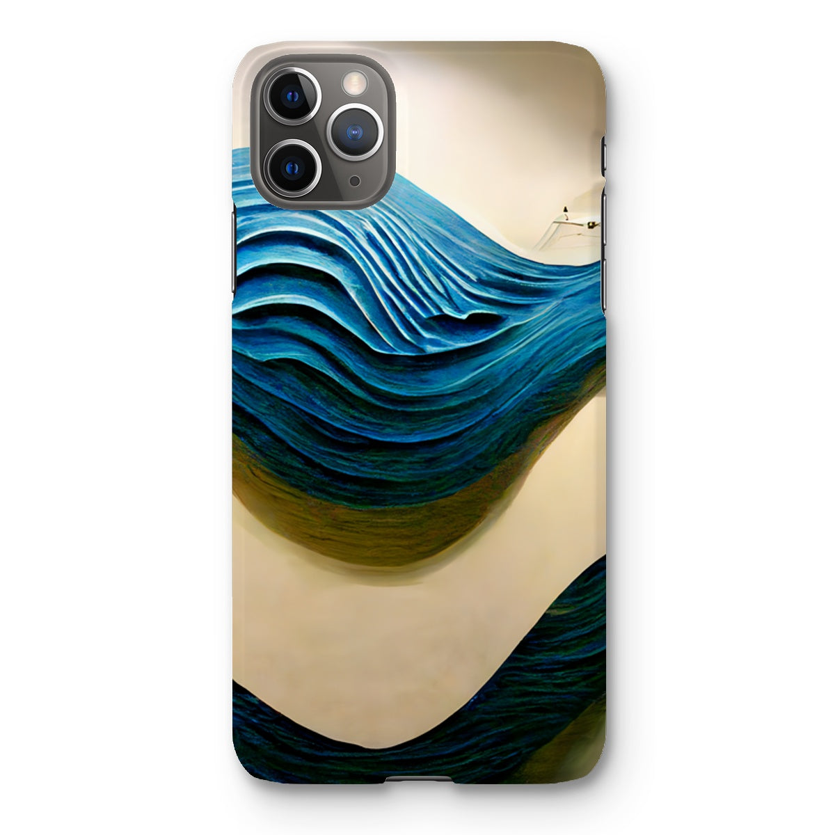 Blue Waves Snap Phone Case