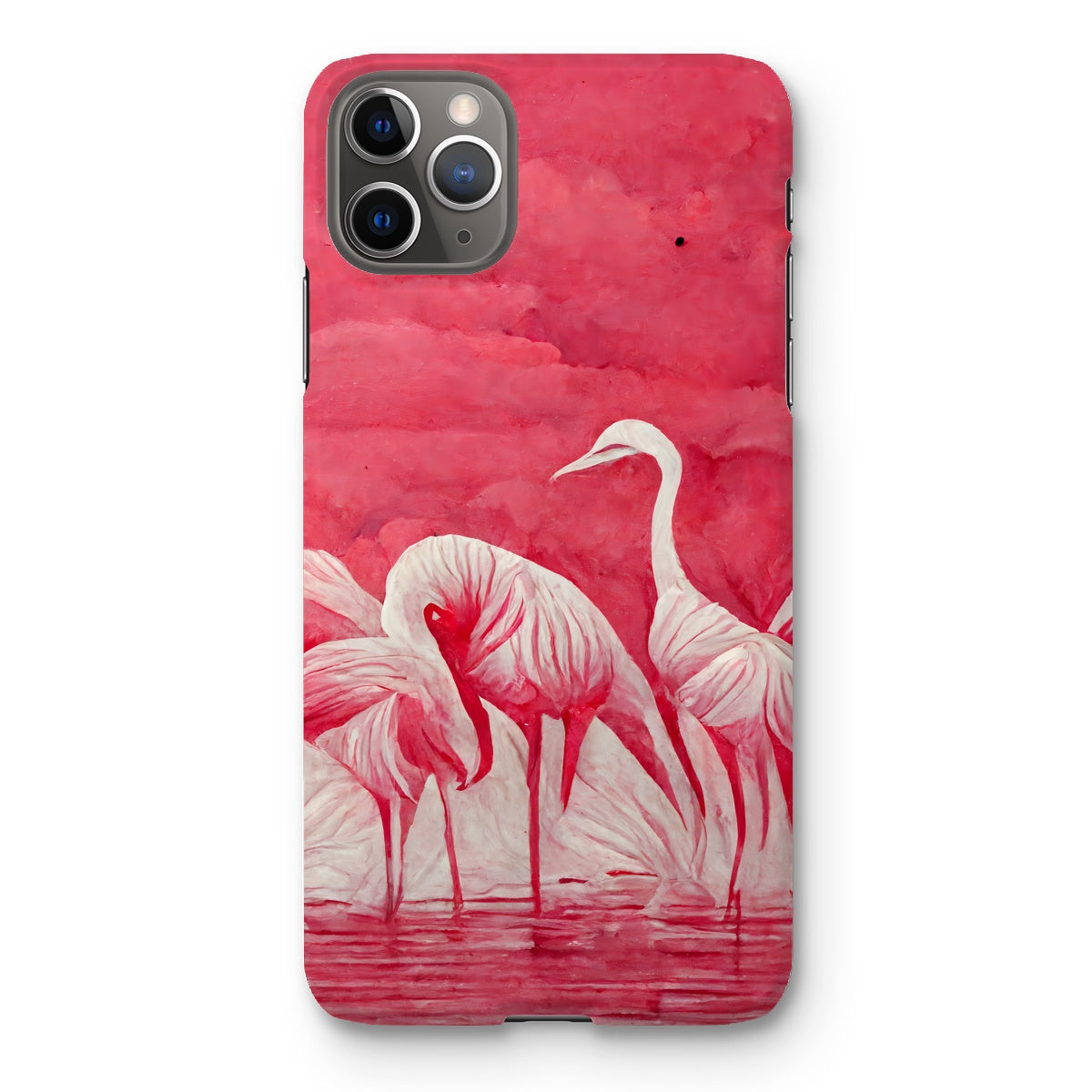 Flamingo Get Together Snap Phone Case