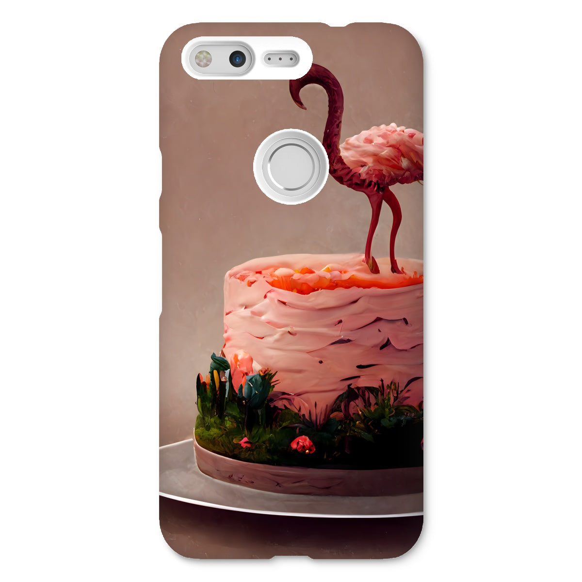 Flamingo Birthday Snap Phone Case