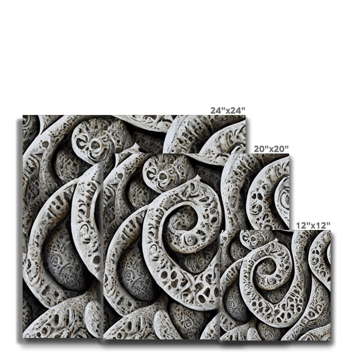 Stone Carvings Canvas