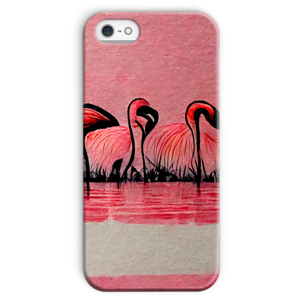 Flamingo Dinner Meetup Snap Phone Case