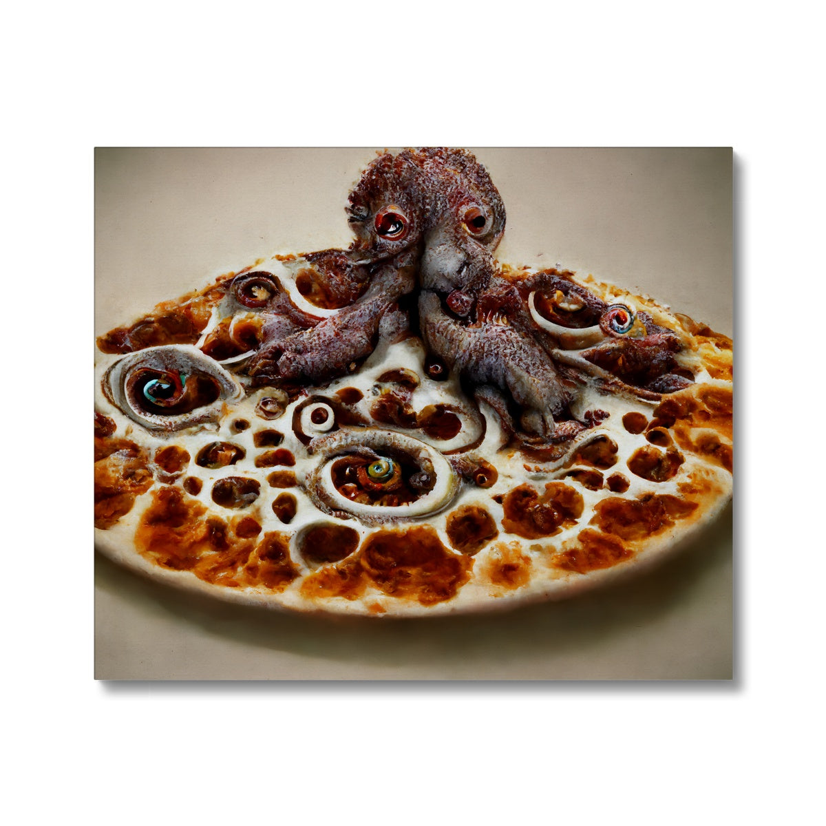 Hungry Octopus Canvas