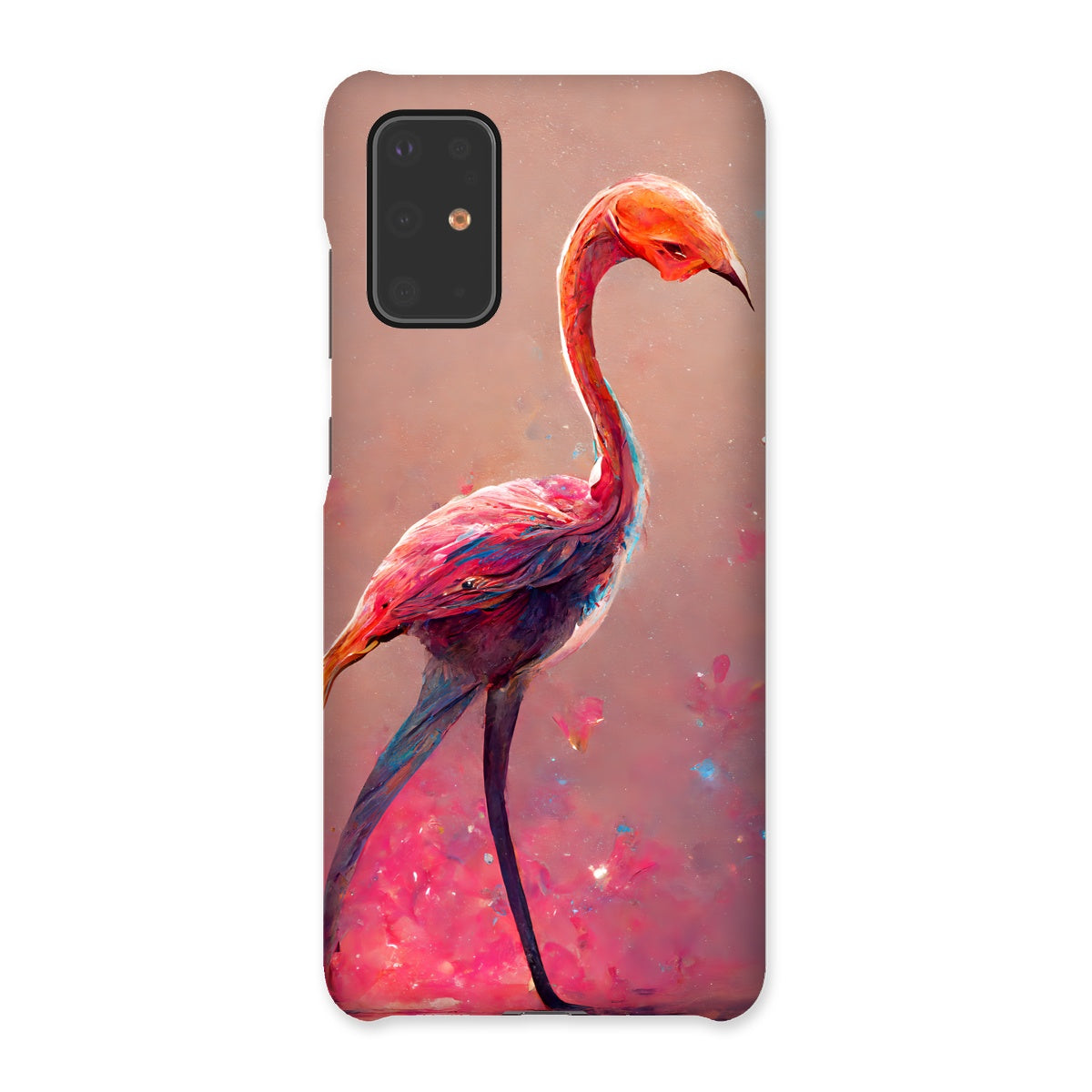 Flamingo Standing Alone Snap Phone Case