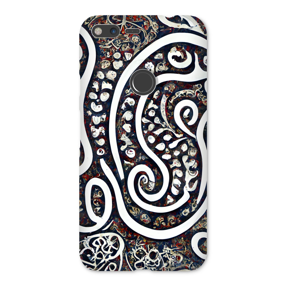 Swirling Paisley Snap Phone Case