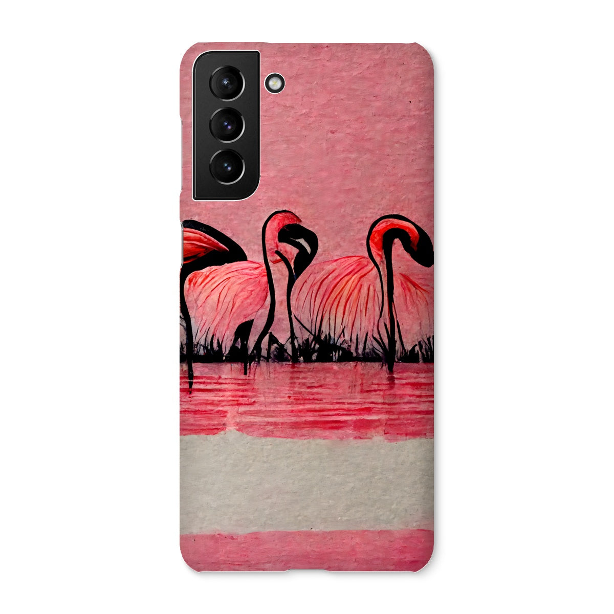 Flamingo Dinner Meetup Snap Phone Case