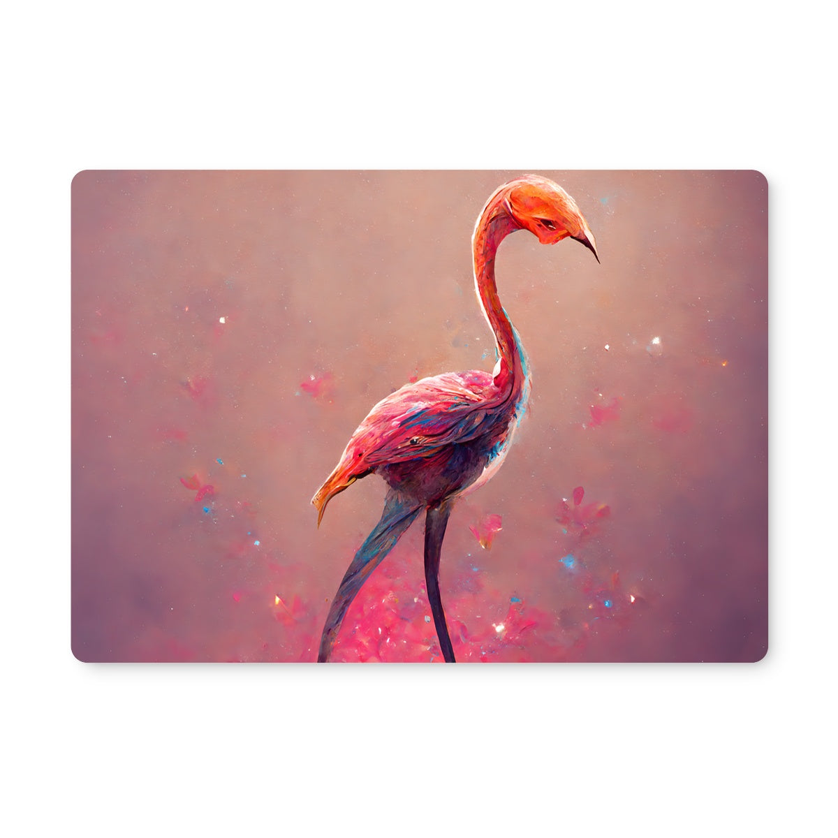 Flamingo Standing Alone Placemat