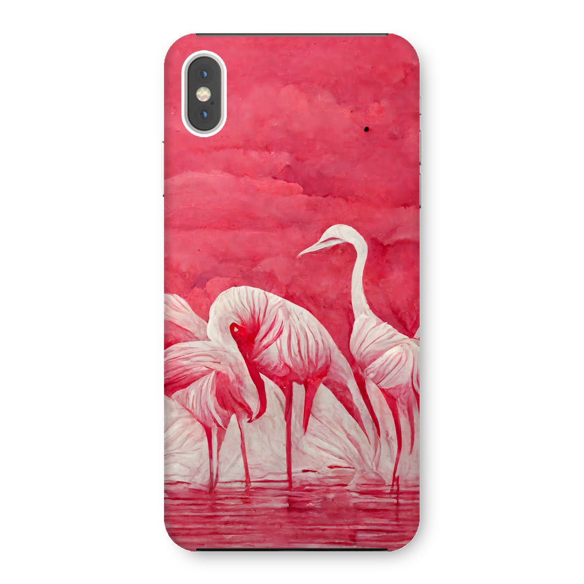 Flamingo Get Together Snap Phone Case