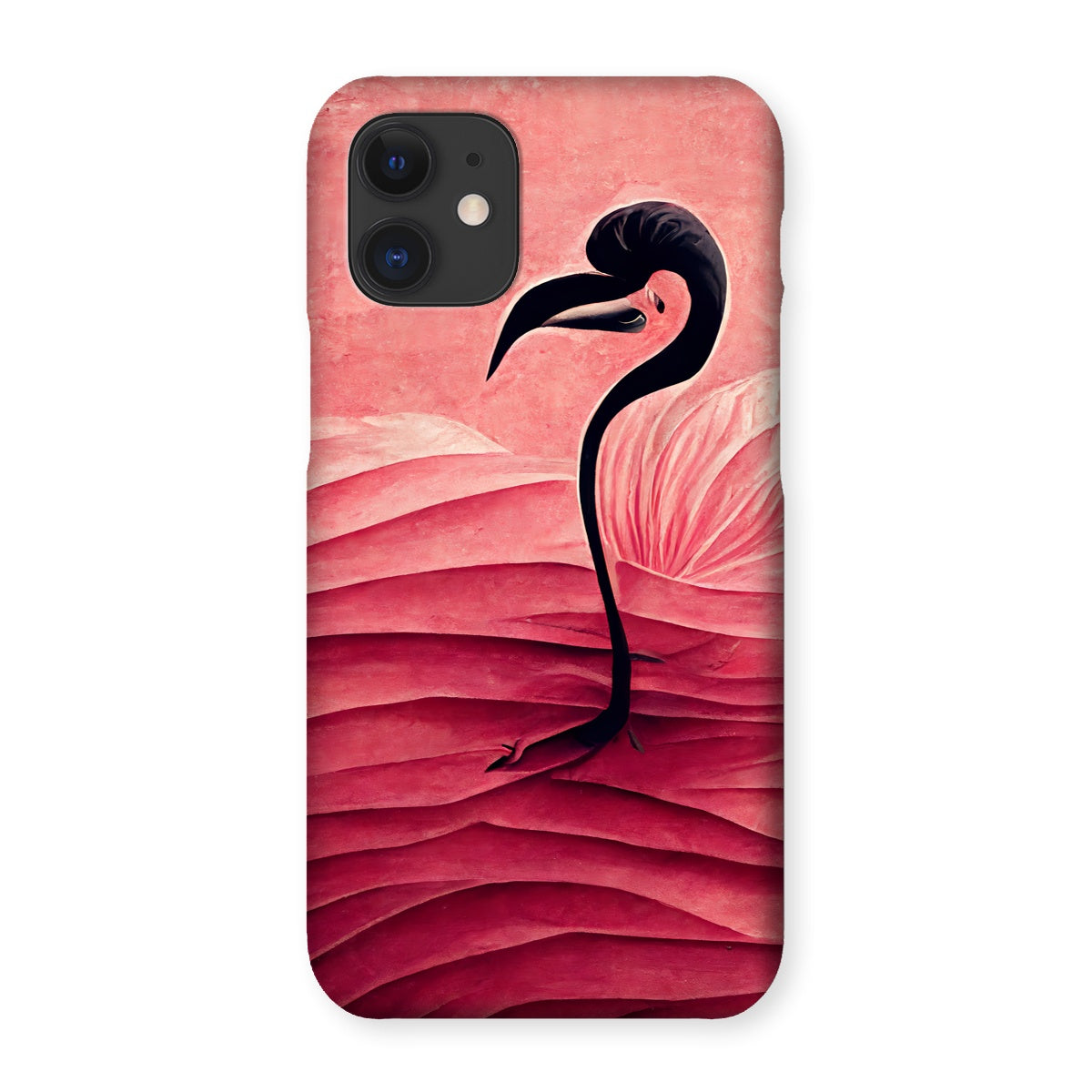 Flamingo Folds Snap Phone Case