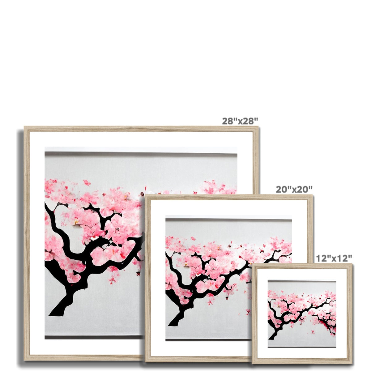 Cherry Moods Framed & Mounted Print