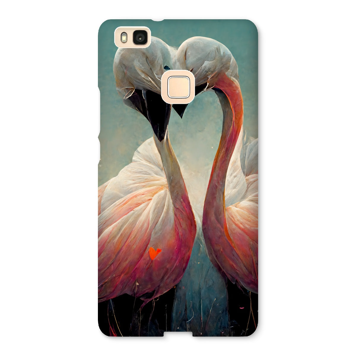 Flamingo Cuddles Snap Phone Case