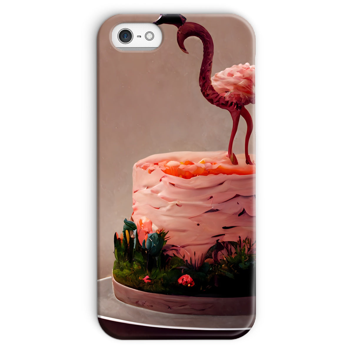 Flamingo Birthday Snap Phone Case