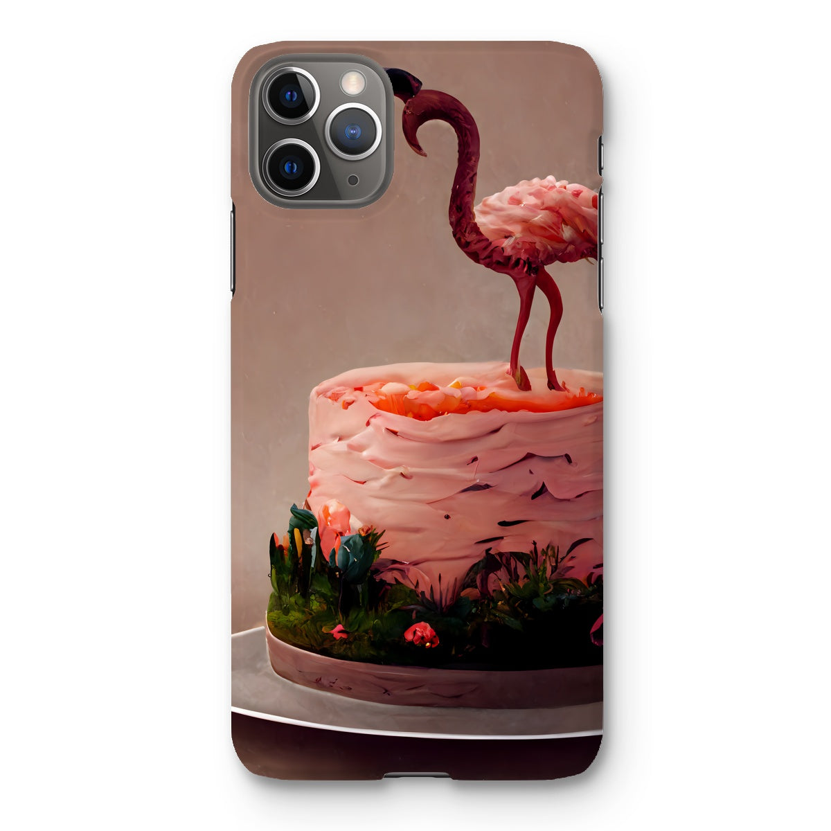 Flamingo Birthday Snap Phone Case