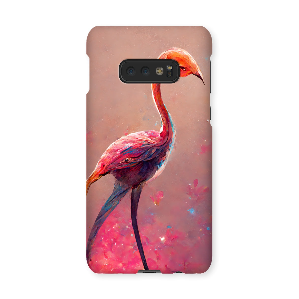 Flamingo Standing Alone Snap Phone Case