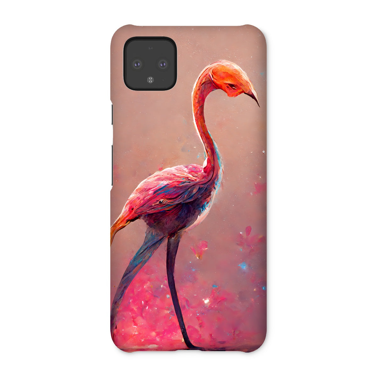 Flamingo Standing Alone Snap Phone Case