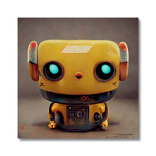 Banana Bot Pop Canvas