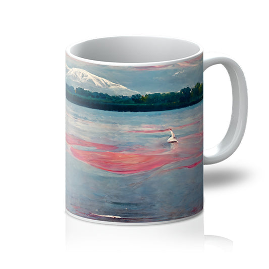 Flamingo Mountains Mug