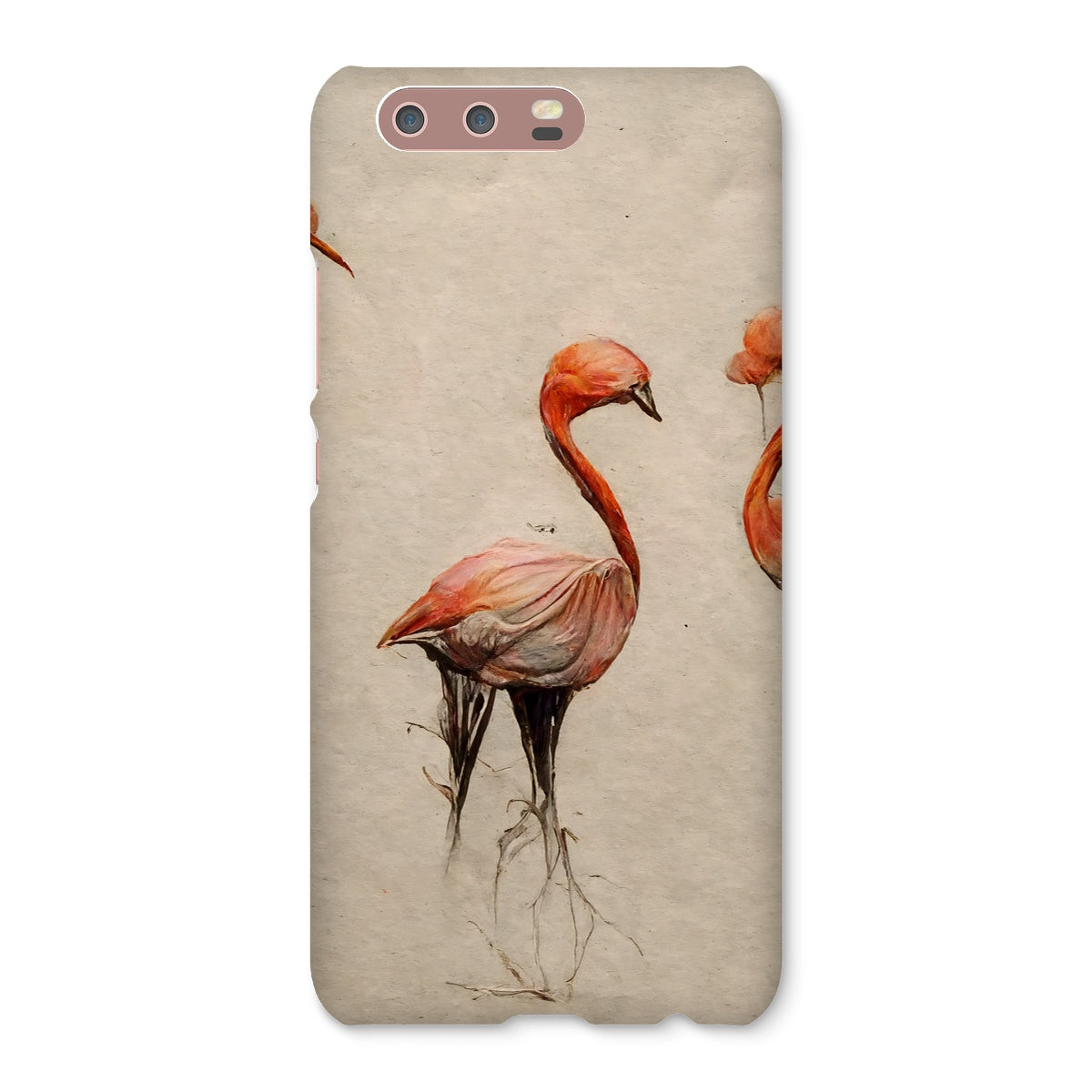 Flamingo Trio Snap Phone Case