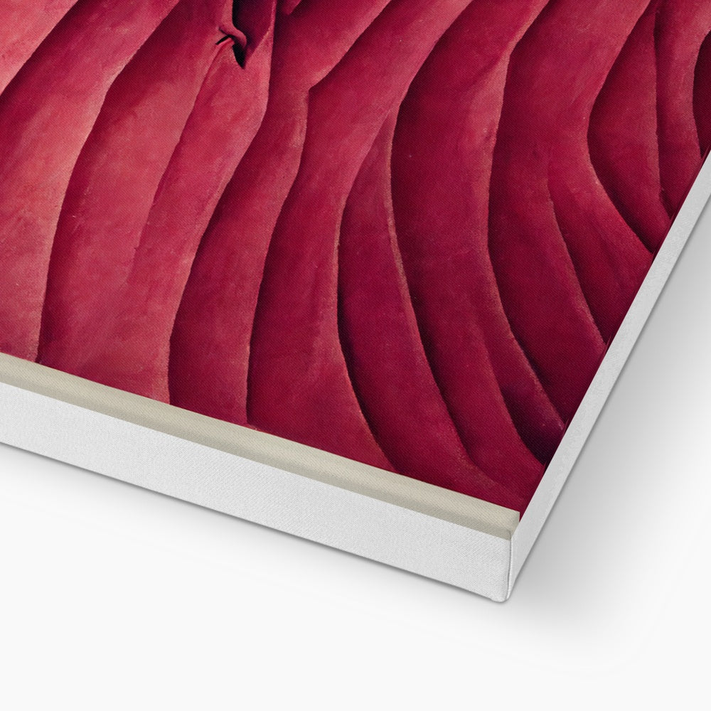 Flamingo Folds Canvas