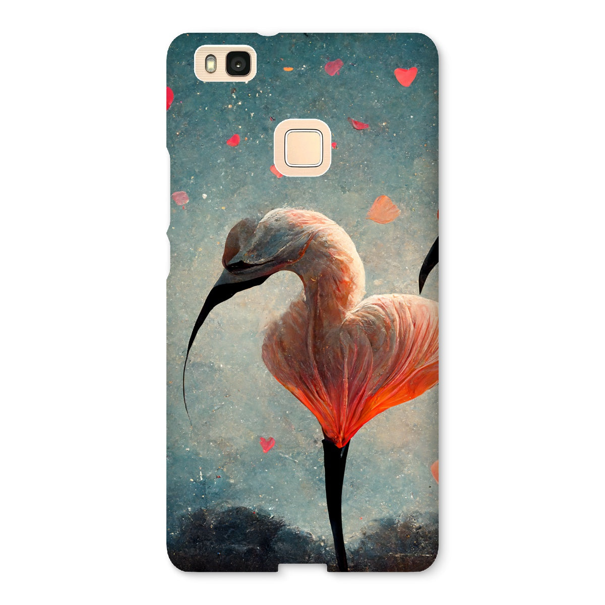 Flamingo Valentine Snap Phone Case