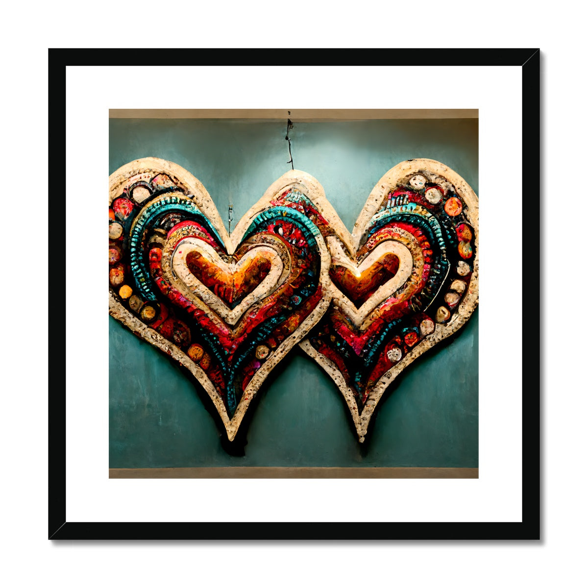 In Love Framed & Mounted Print