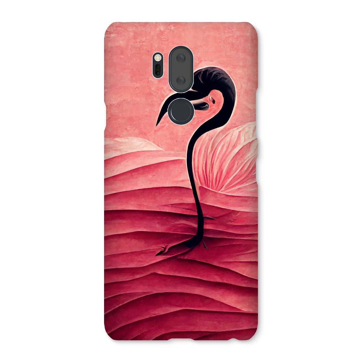 Flamingo Folds Snap Phone Case