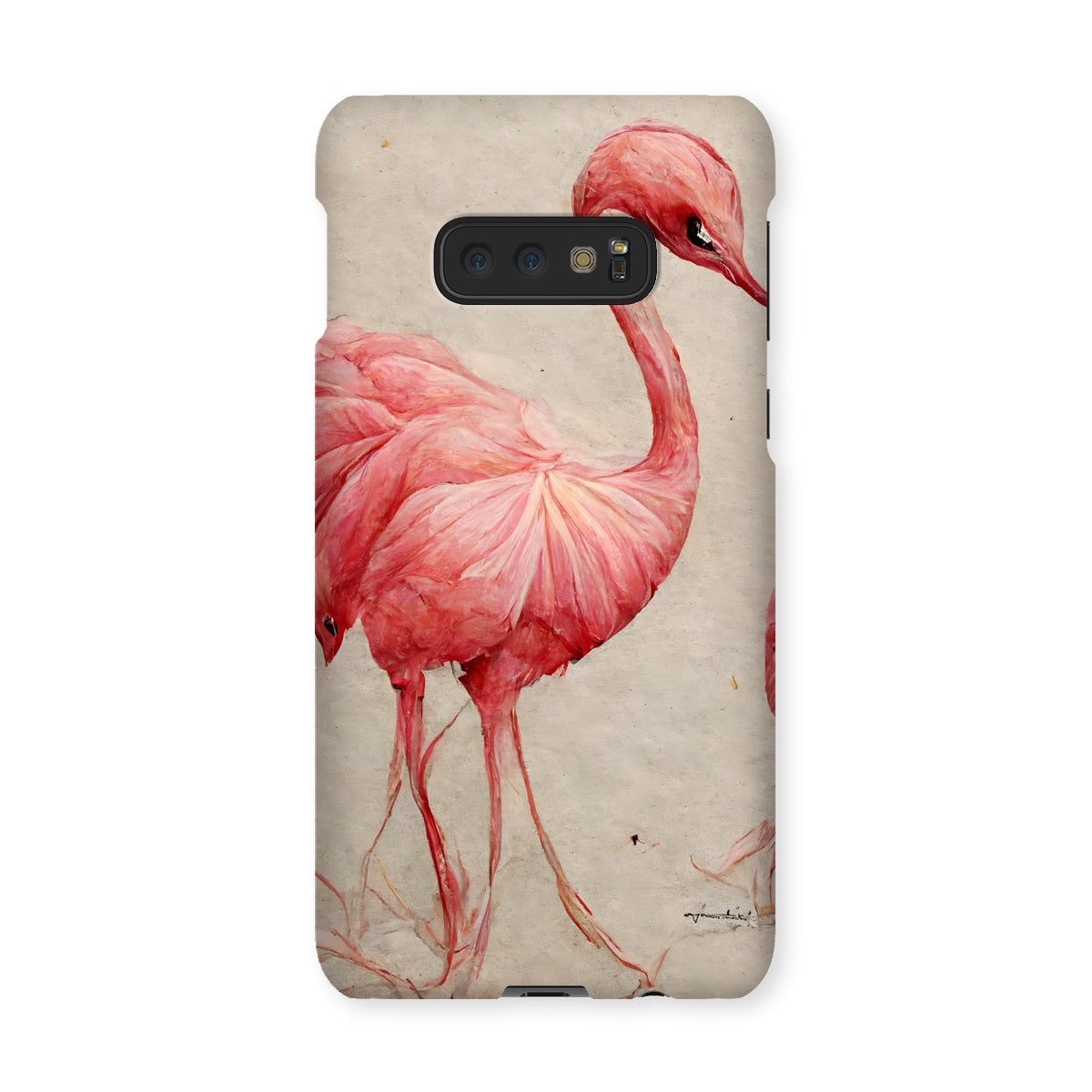 Flamingo Sketch Colors Snap Phone Case