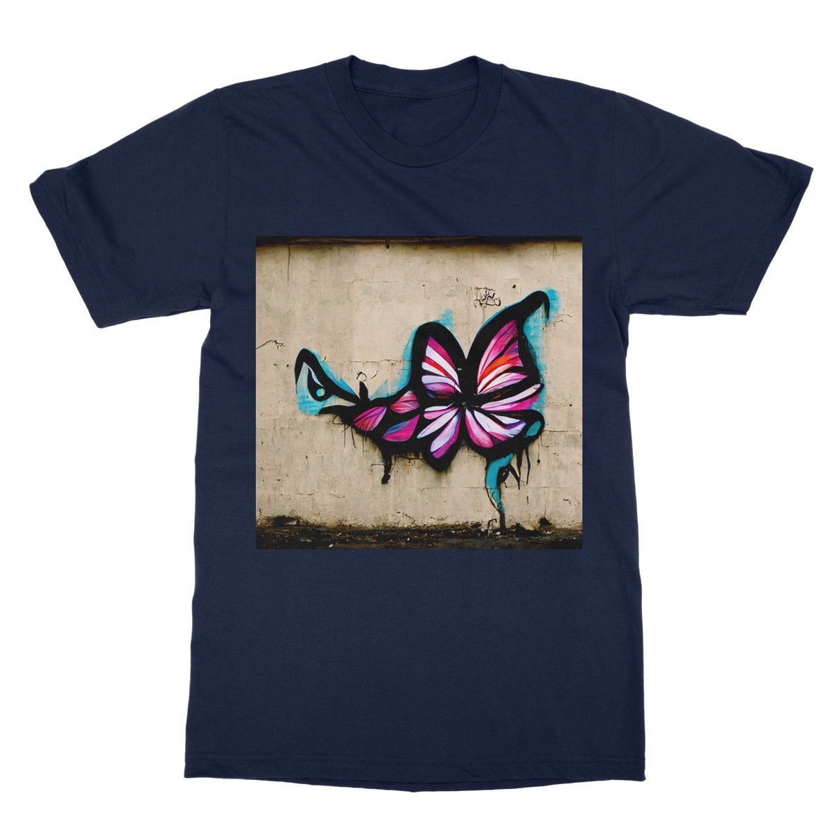 Brick Butterfly Softstyle T-Shirt