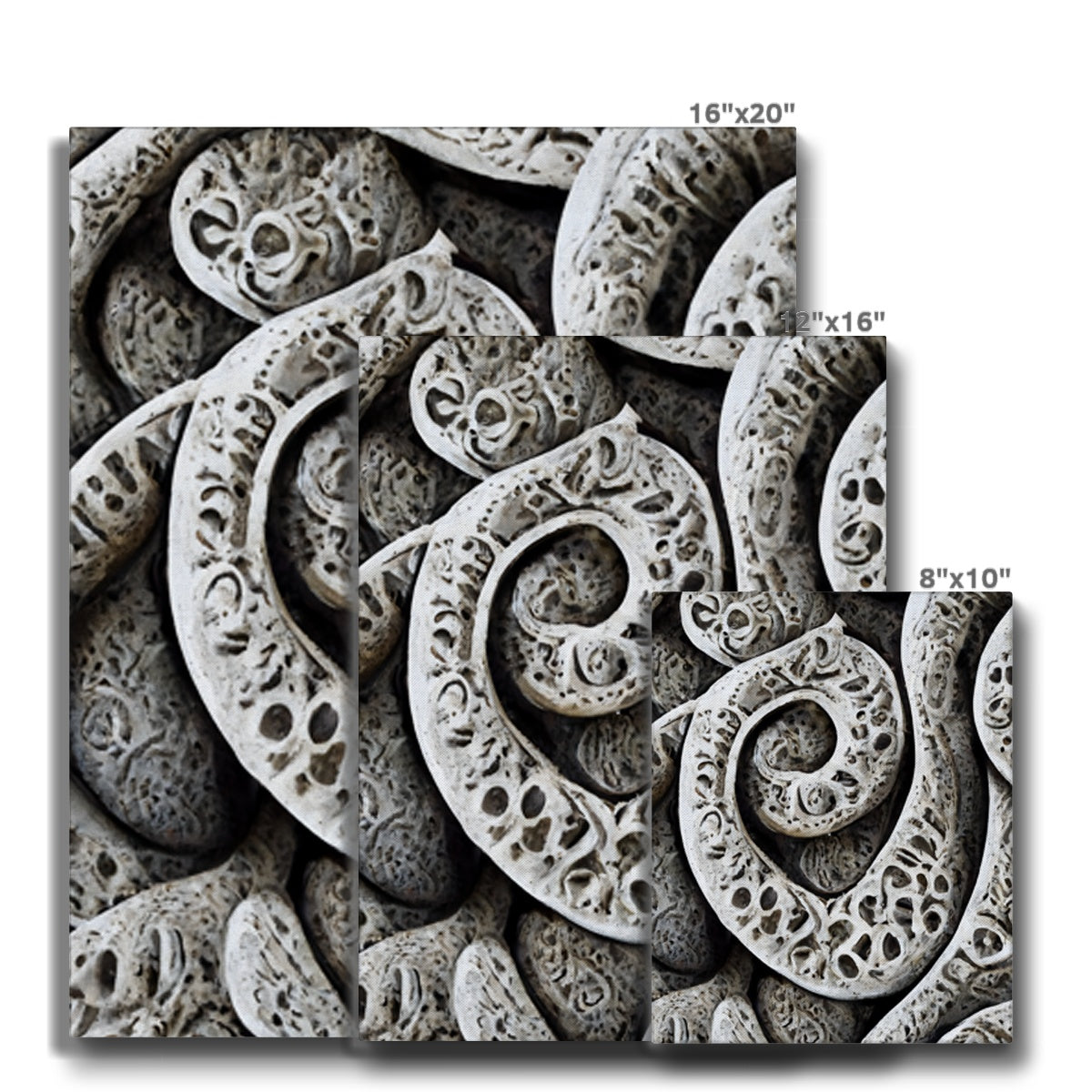 Stone Carvings Canvas