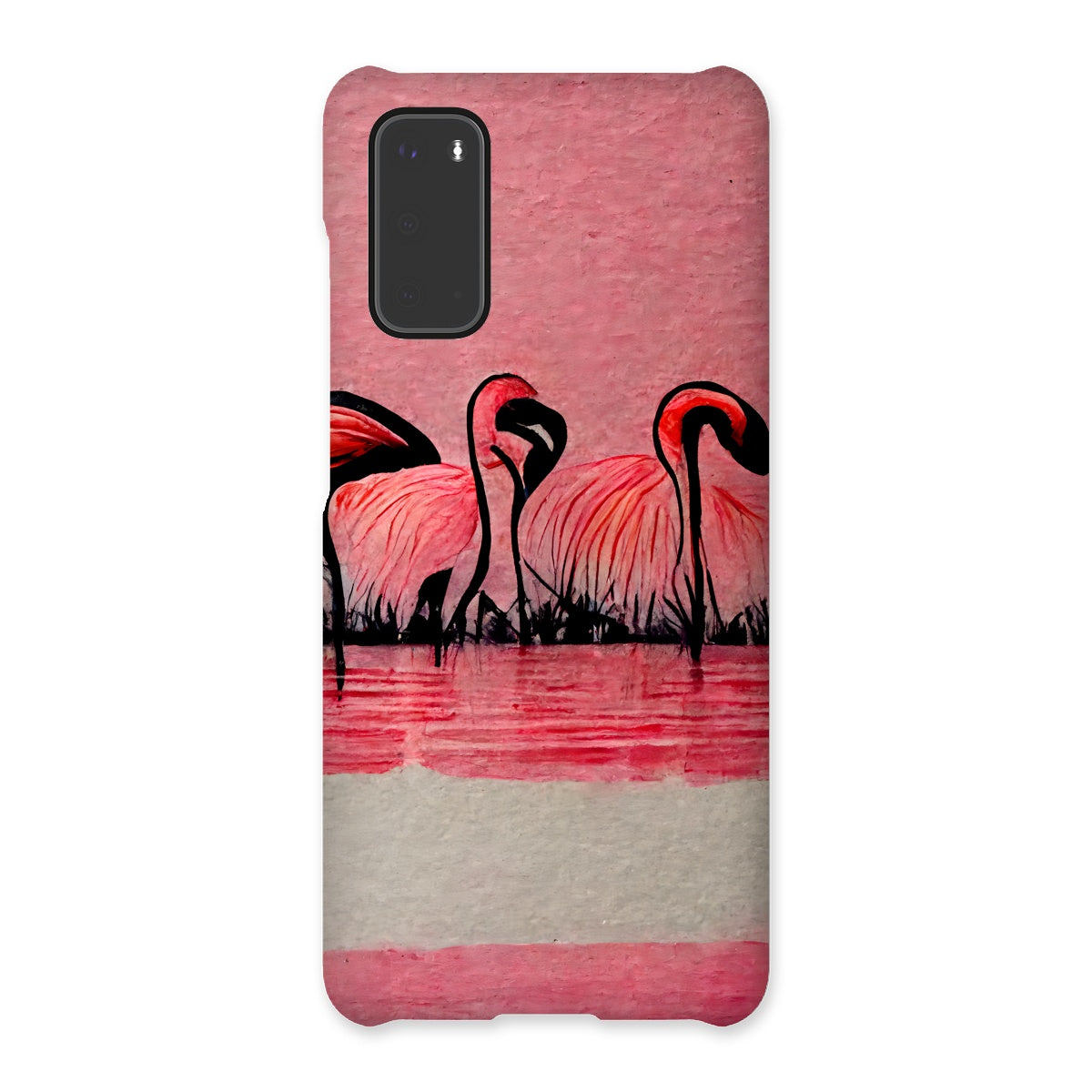 Flamingo Dinner Meetup Snap Phone Case