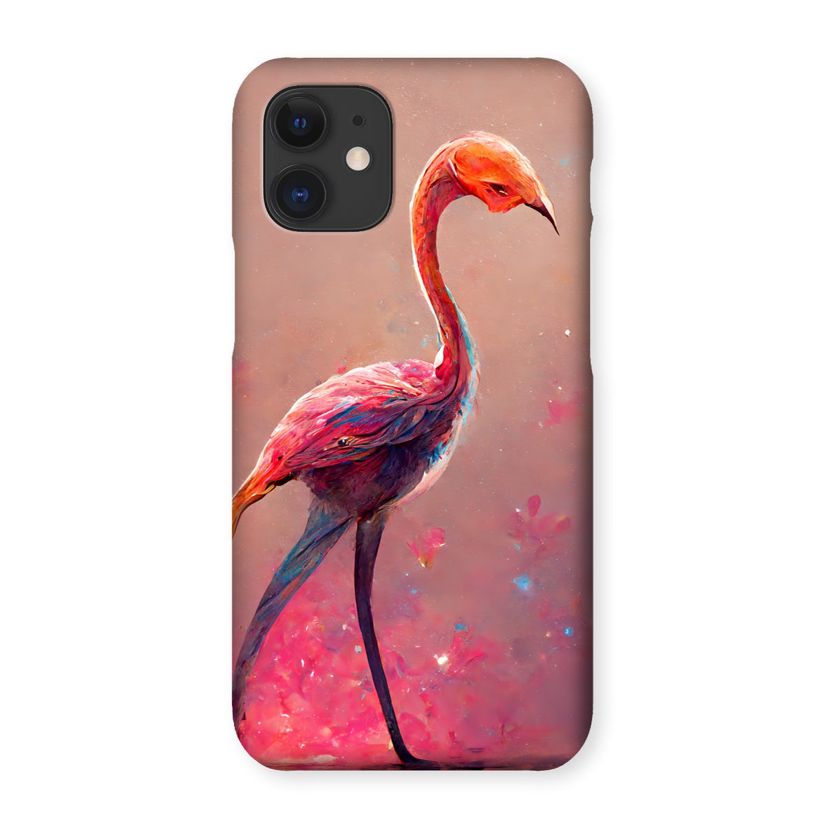 Flamingo Standing Alone Snap Phone Case