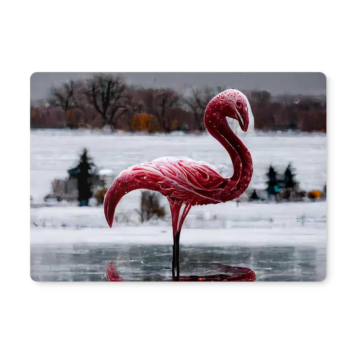 Flamingo Ice  Placemat