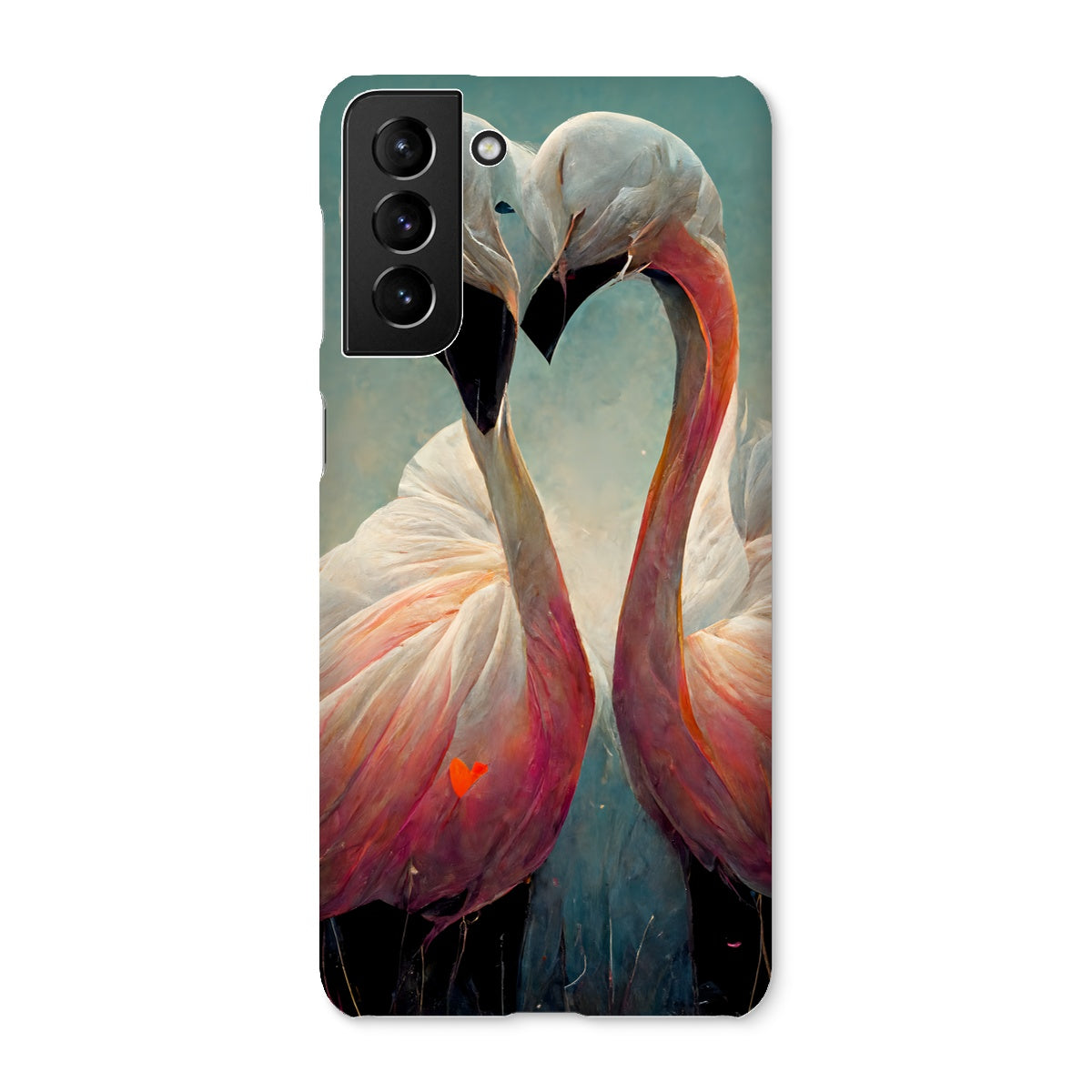 Flamingo Cuddles Snap Phone Case