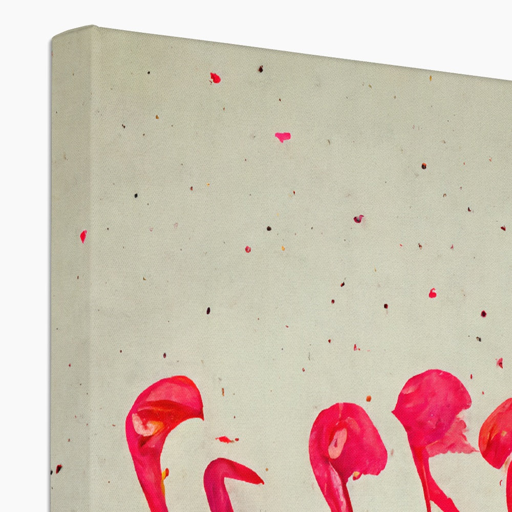 Flamingo Horizon Canvas