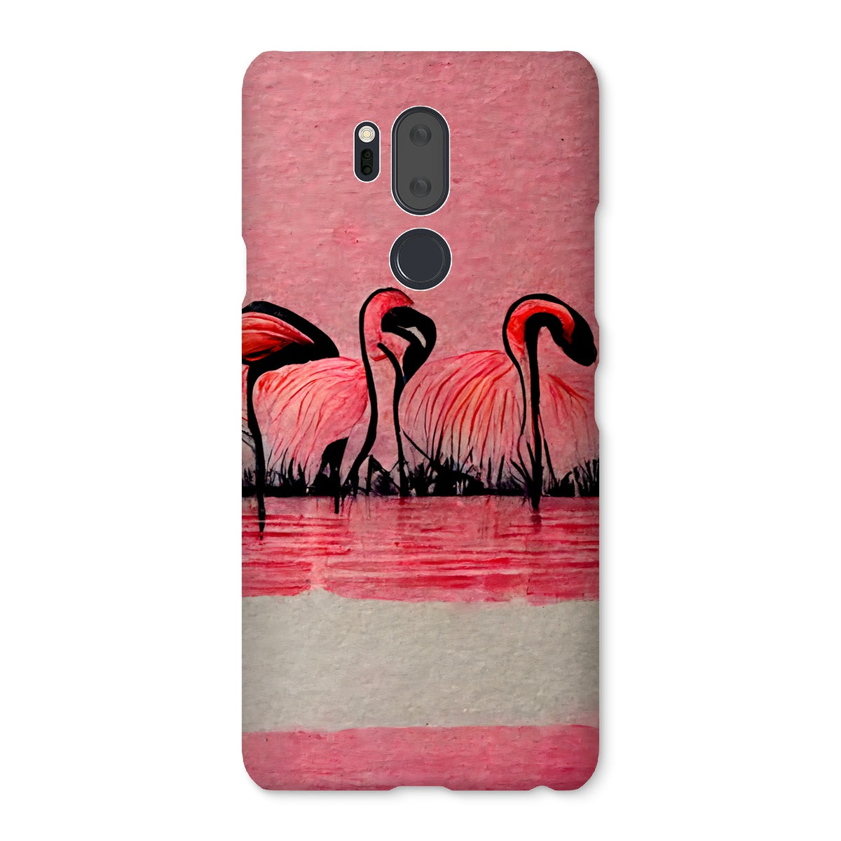 Flamingo Dinner Meetup Snap Phone Case