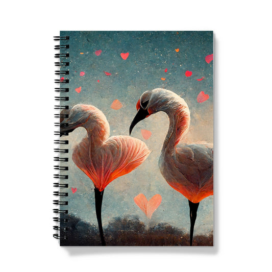 Flamingo Valentine Notebook