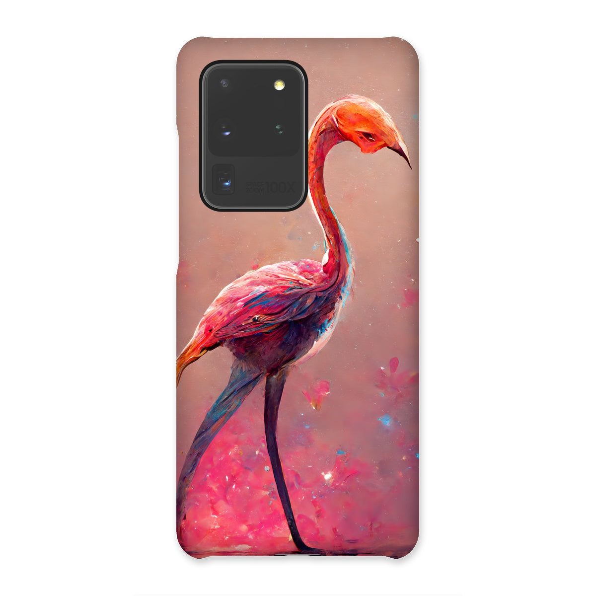 Flamingo Standing Alone Snap Phone Case