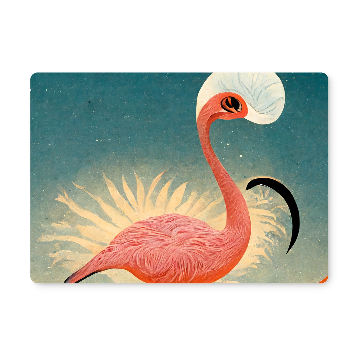 Flamingo Poster Style Placemat