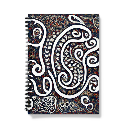 Swirling Paisley Notebook