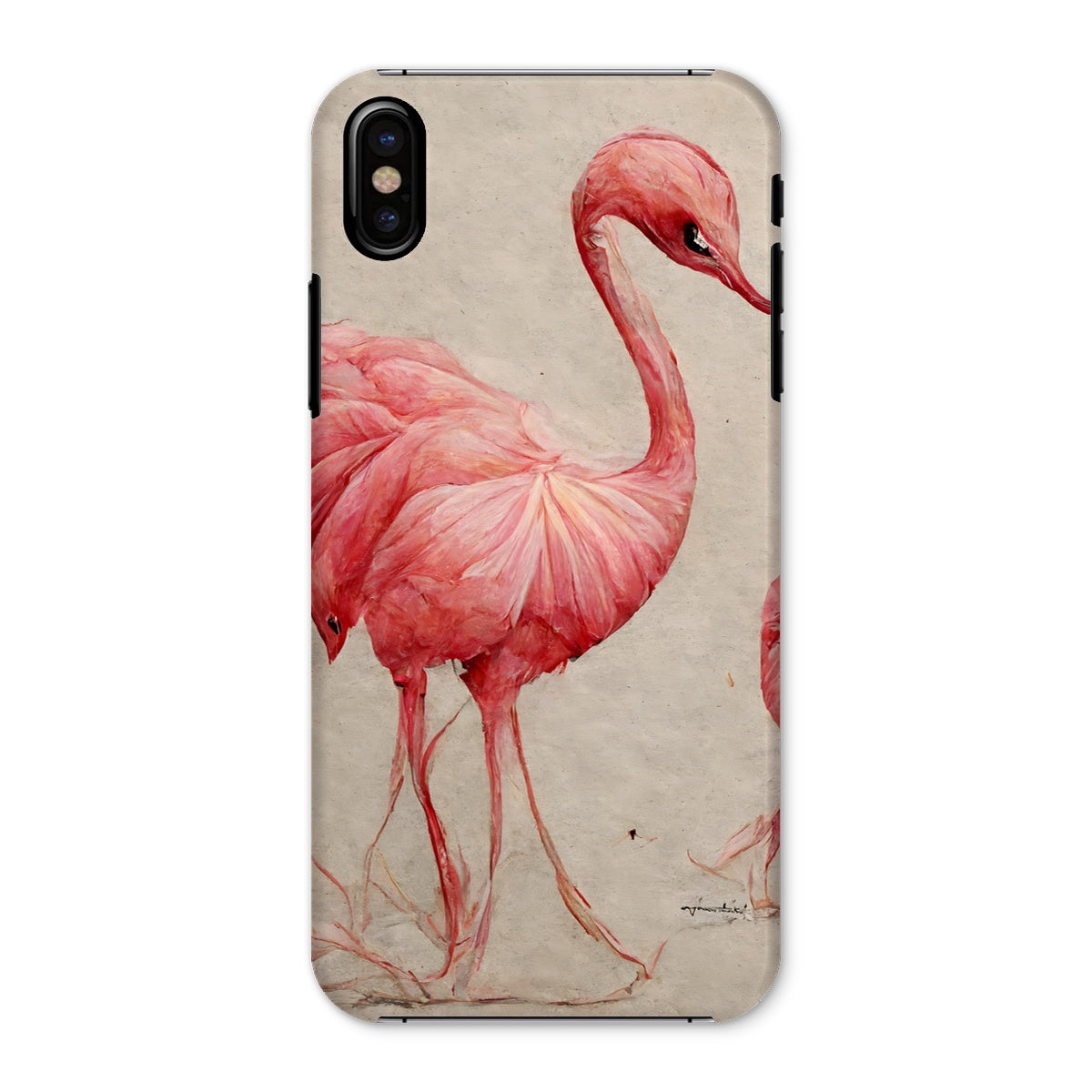 Flamingo Sketch Colors Snap Phone Case