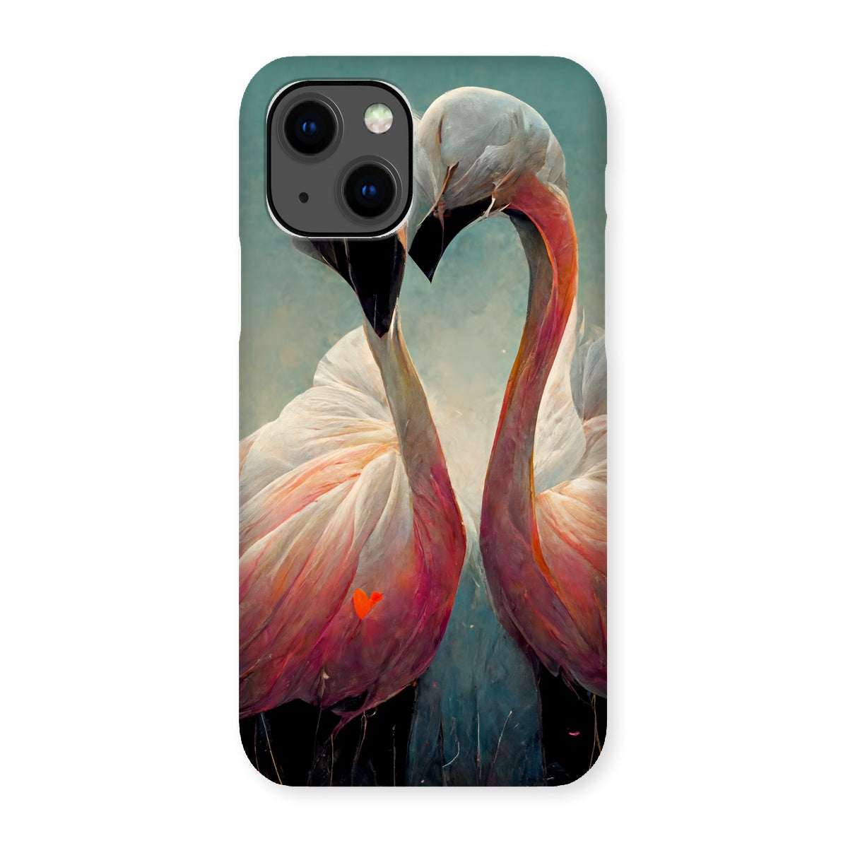 Flamingo Cuddles Snap Phone Case