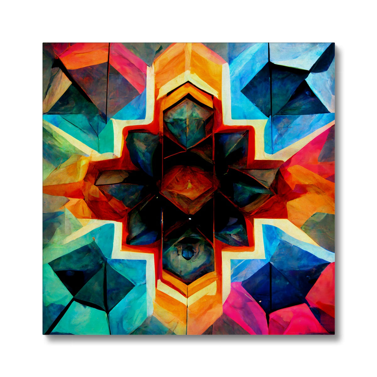 Kaleidoscope Waters Canvas