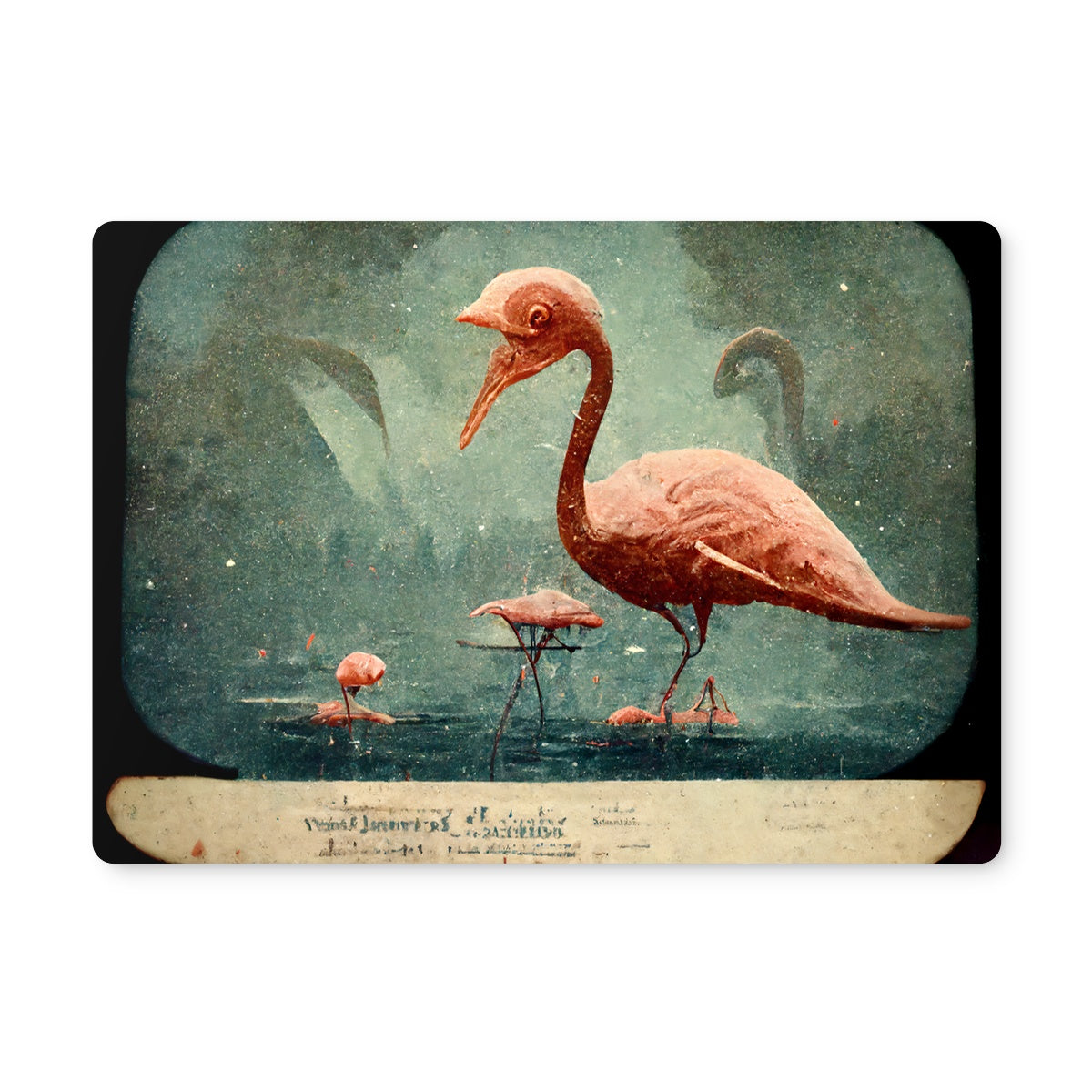 Flamingo Retro View Placemat