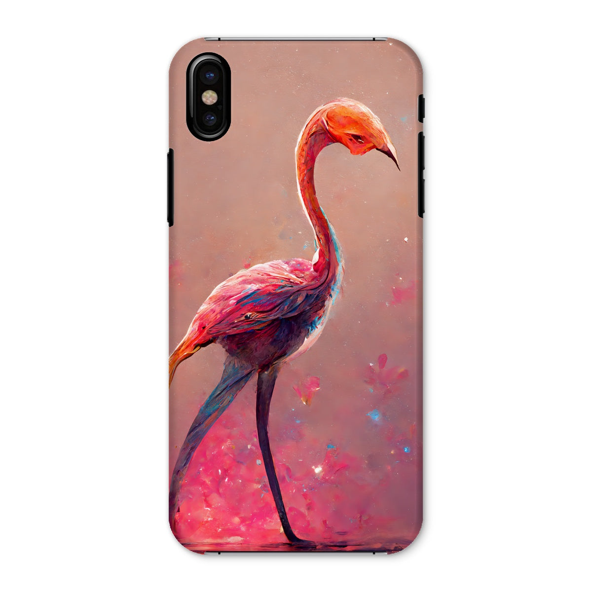 Flamingo Standing Alone Snap Phone Case