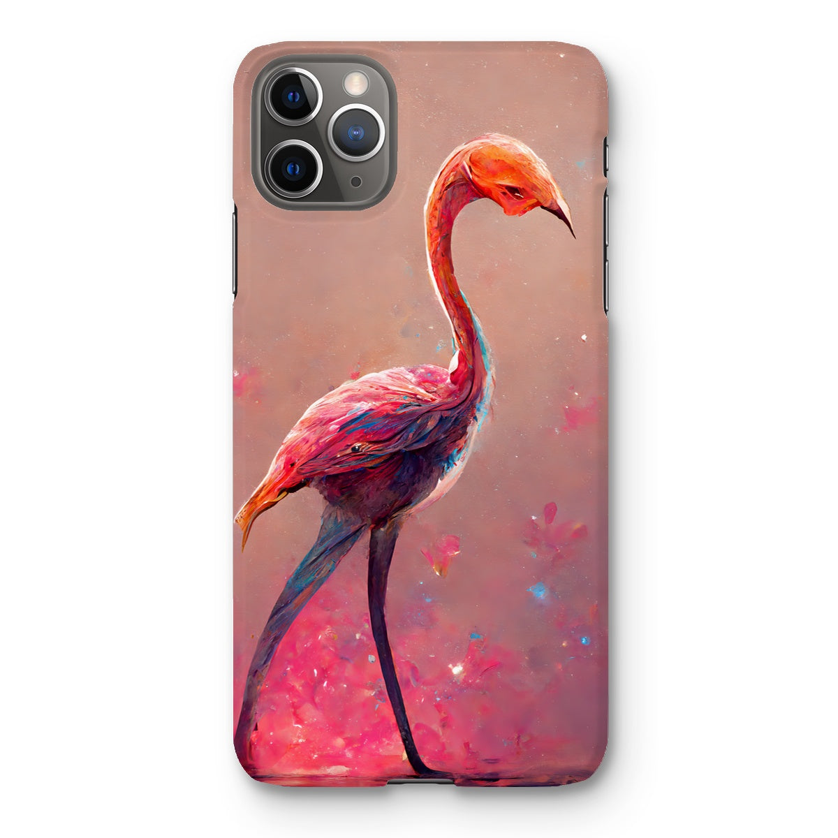 Flamingo Standing Alone Snap Phone Case