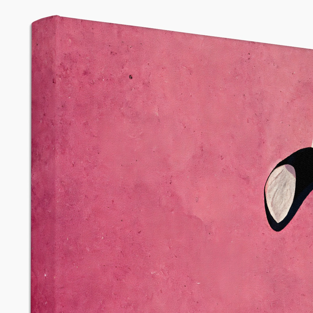 Flamingo Standing Proud Canvas