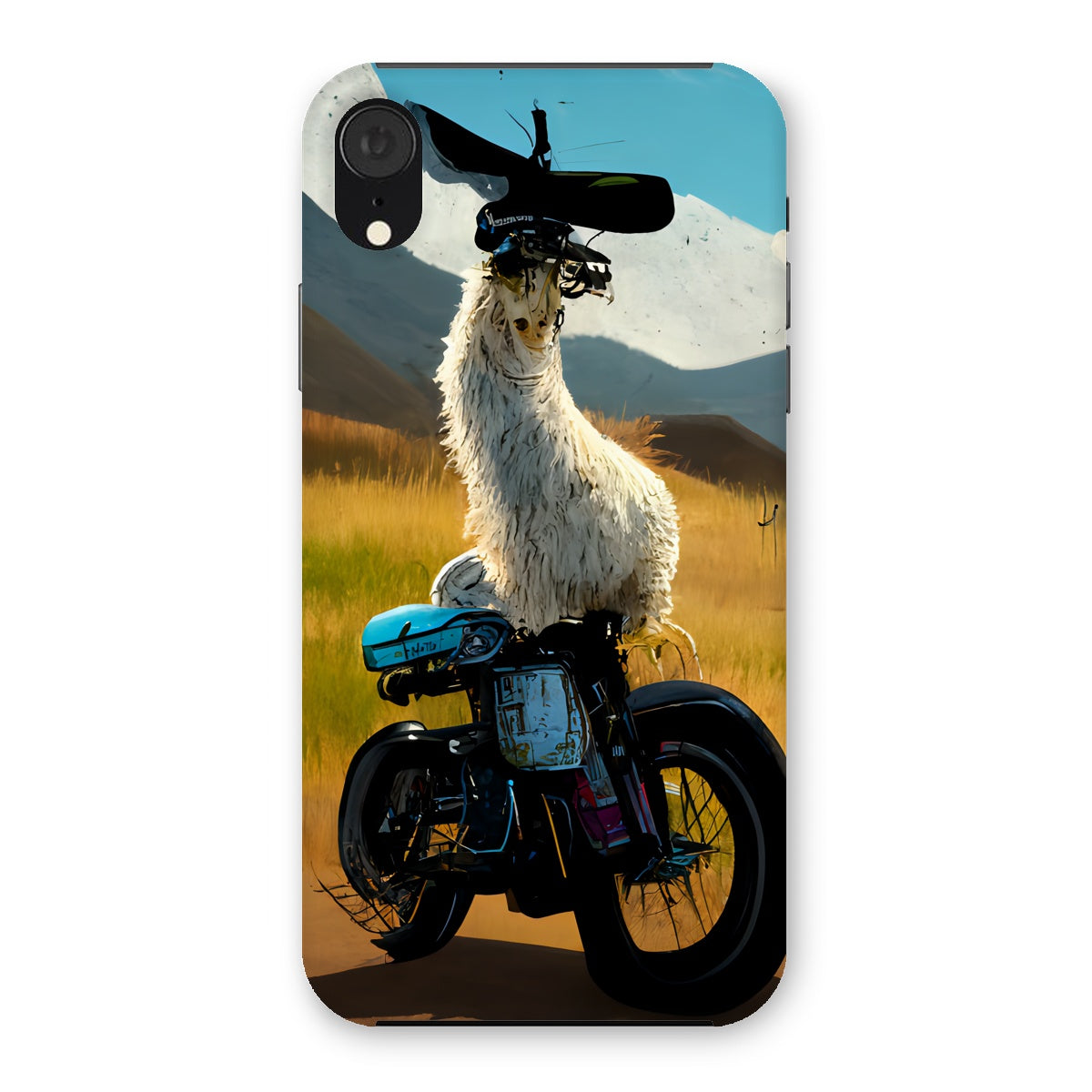 Llama on a Bike Snap Phone Case