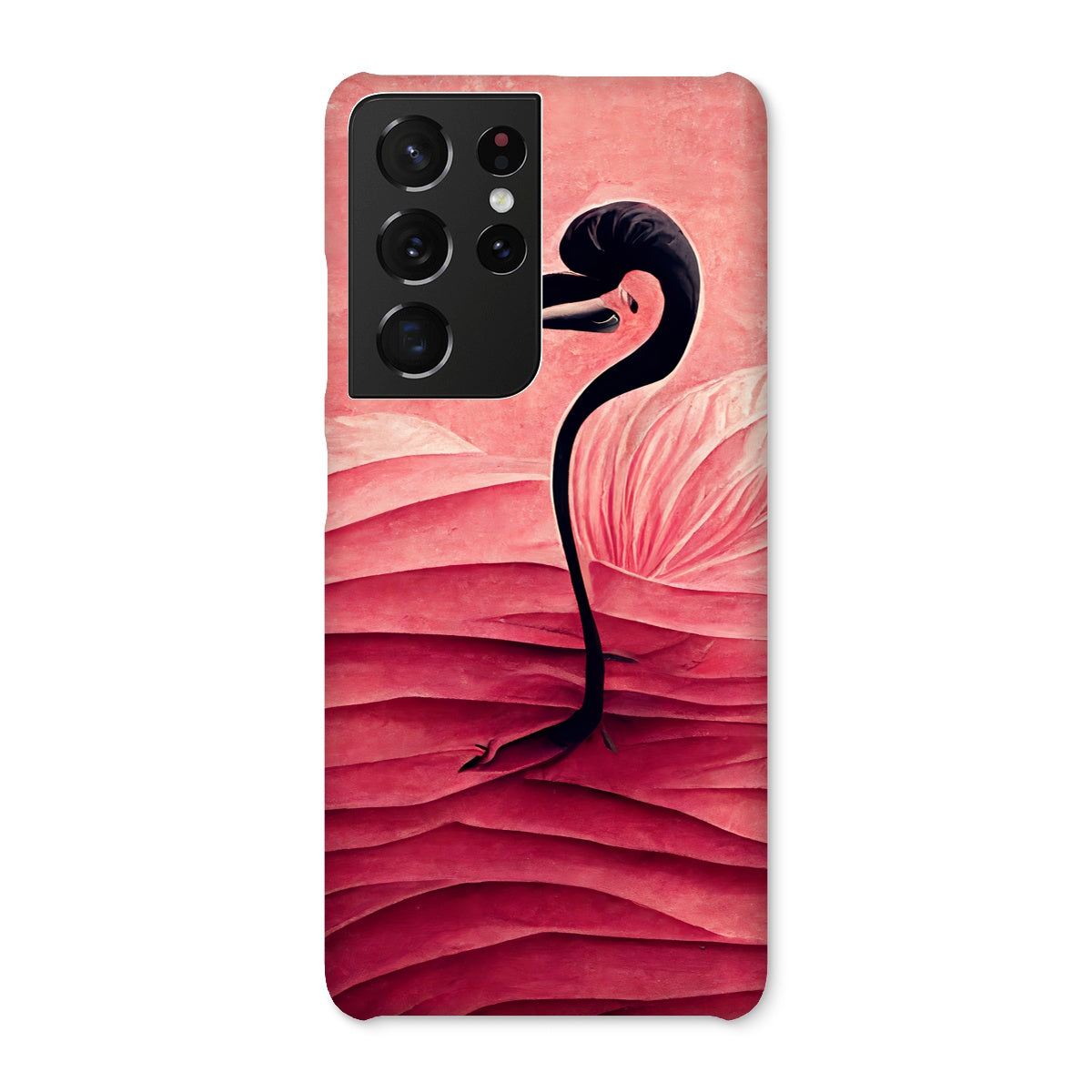 Flamingo Folds Snap Phone Case