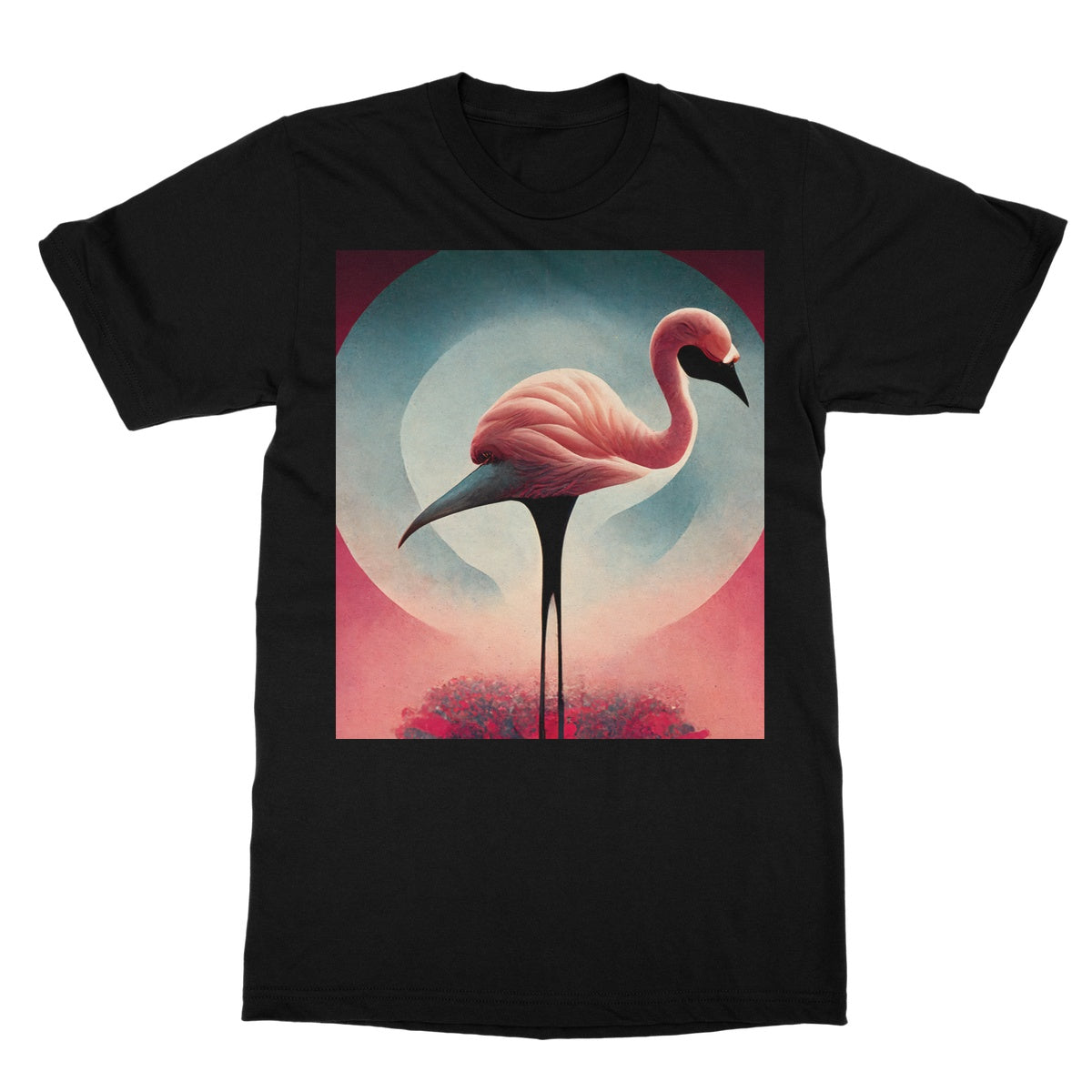 Dreamy Flamingo Softstyle T-Shirt